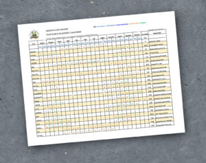 Phoenix Low Desert Vegetable/Fruit Planting Calendar: INSTANT DOWNLOAD
